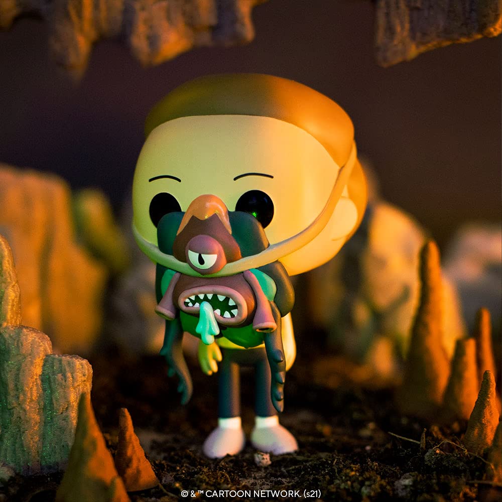 Amazon.com: Funko Pop! Animation: Rick & Morty - Morty with Glorzo